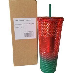 Disney 2022 Starbucks Holiday 24oz Tumbler Cup 50th Anniversary